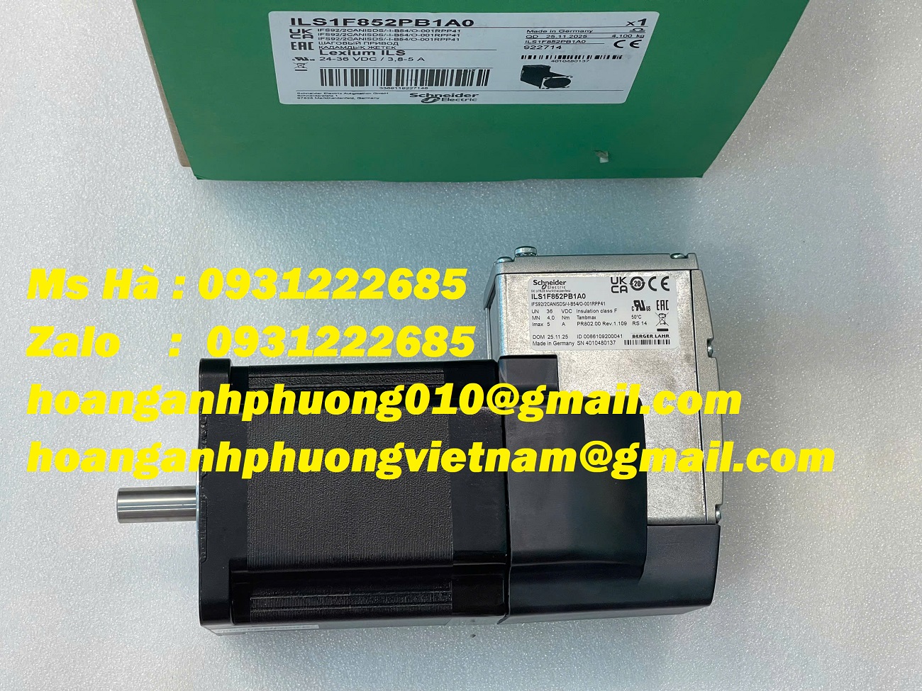 Schneider ILS1F852PB1A0 - Động cơ điều khiển chính xác máy móc